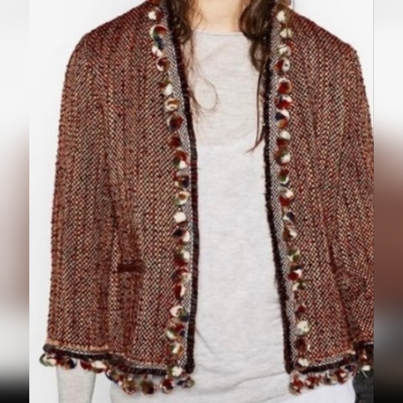 Zara pom pom blazer - Picture 5 of 5